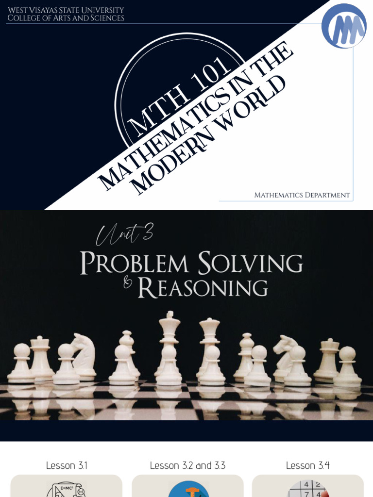 PDF - 3.2 and 3.3 Problem Solving - BSAM 1A | PDF | Equations ...