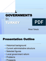 Local Government in Turkey