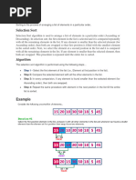 Sorting and Searching DS