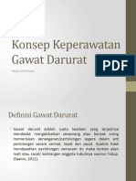 Konsep Keperawatan Gawat Darurat