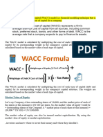 WACC Model