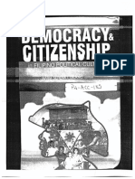 Democracy and Citizenship