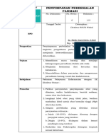 Spo Penyimpanan Perbekalan Farmasi