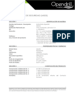 Safety Data Sheet - OpenDrill - V - ESPAÑOL - Rev1