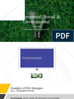 Introduction Esg Reporting Powerpoint