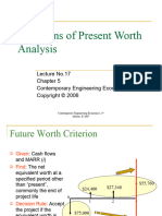Chapter 15 Variations of Present Worth Analysis