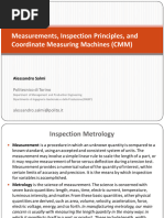 08 - Measurements, Inspection Principles and CMM