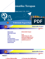 Pertemuan 1 - Dasar Matematika TM