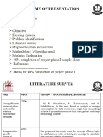 Project Phase I Slides Format 22-24 Batch