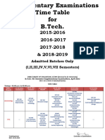 B.Tech-Supplementary tts-1-2-3-4-5-6-7 Semesters-2015-16 To 2018-19 ABs-April-2022