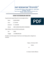 Surat Keterangan Khitan