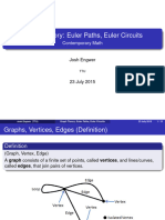 Graph Theory: Euler Paths, Euler Circuits: Contemporary Math