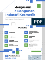 Materi Denah Bangunan Industri Kosmetik TOT 160224