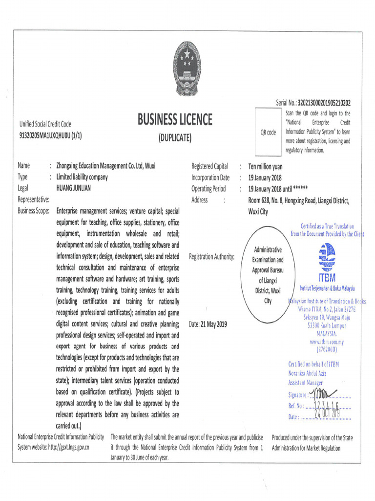 ITBM English Translation | PDF
