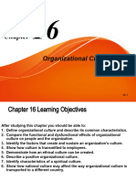 Book SLides - Chapter 16 - Organisational Culture