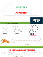 Chapter 5 - Alkenes 2023