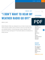 Https - Midlandusa - Com - Blogs - Blog - I Dont Want To Hear My Weather Radio Go Off