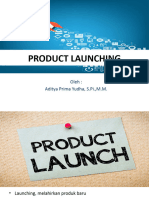8. PRODUCT LAUNCHING