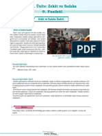 8.sinif Din Kulturu 2. Unite Zekat Ve Sadaka Ders Notlari Etkinlikler Test Sorulari Ve Cevaplari