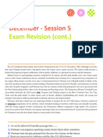 Session 5 - Final Exam Revision (Cont)
