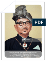 Koleksi Gambar Perdana Menteri Malaysia-Bulan Kemerdekaan