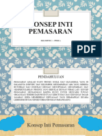 Konsep Inti Pemasaran