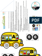 Prek School Bus Alphabet