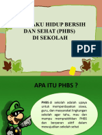 PHBS Di Sekolah