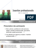 1 Insertion Professionnelle ECINE 5 2023 - 2024 S1