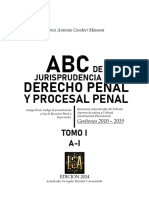 Indice ABC DE JUR PENAL Cuerpo T 1 P 1177
