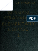 Russian Elementary Course Book I Compress