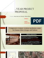 Final Year Project Proposl