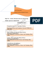 Production of Courseware - Contents For Post Graduate Courses