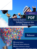 Bahasa Indonesia sebagai bahasa persatuan dan bahasa negara_P1