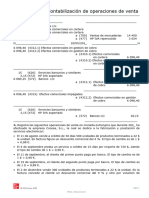 Contabilización de Operaciones de Venta: Unidad