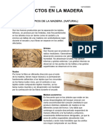 Defectos de La Madera