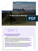 5-Day Trip To Georgia - A Customizable 5 Day Itinerary