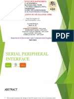 Implementation of Spi Master Core