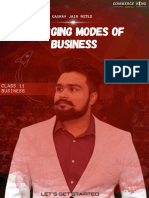 Emerging Modes of Business