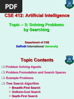 Topic - 3 (Solving Problems by Searching)