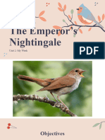 Year 4 (The Emperor's Nightingale)