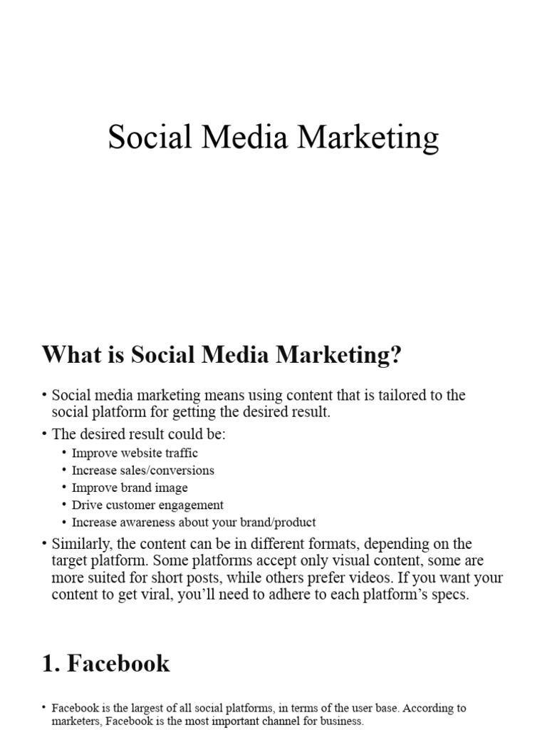 Social Media Marketing Strategies Guide | PDF | Social Media Marketing ...