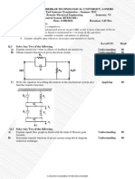 Btech Ee 6 Sem Control System Bteec601 Aug 2022