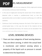 Level Measurement