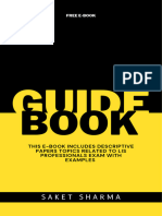 Guide Book For Descriptive Paper Lis Professionals by Saket Sharma