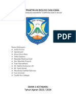 Laporan Praktikum Biologi Dan Kimia