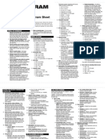 Cramsheet (Exam Cram Nclex PN)