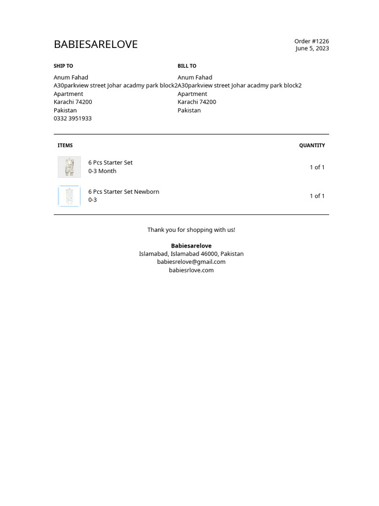 Packing Slips 20230605T120349Z | PDF