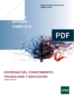 SOCIEDAD DEL CONOCIMIENTO, TECNOLOGÍA Y EDUCACIÓN GuiaCompleta.