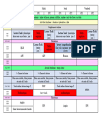 Emploi Du Temps CP